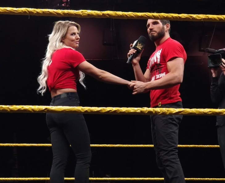 Candice LeRae and Johnny Gargano