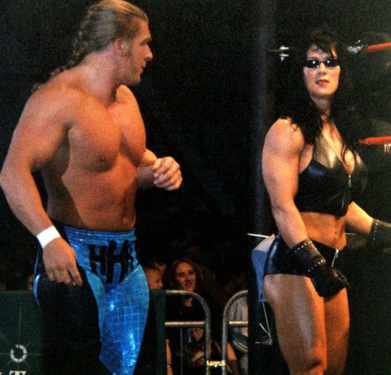 Chyna and Triple H