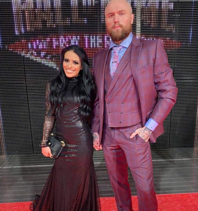 Zelina Vega and Aleister Black