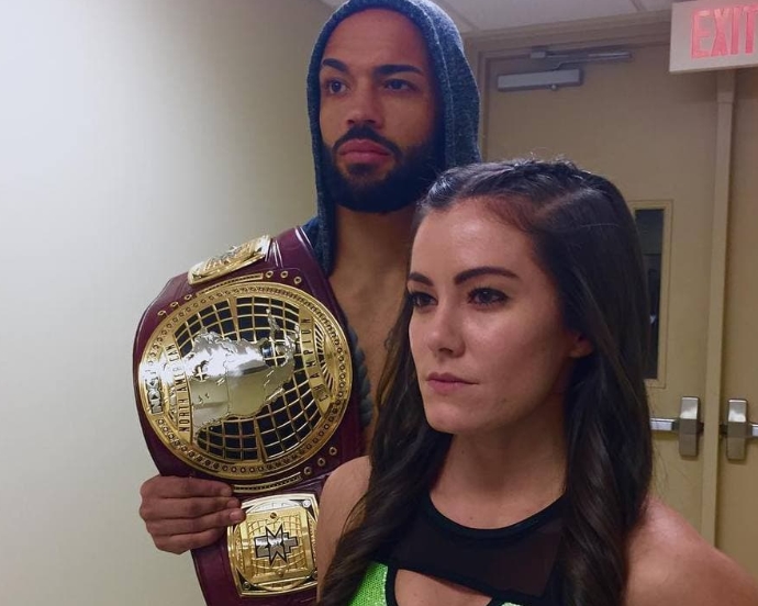 Kacy Catanzaro and Ricochet