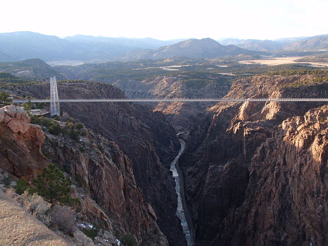 The Royal Gorge Bridge In Colorado