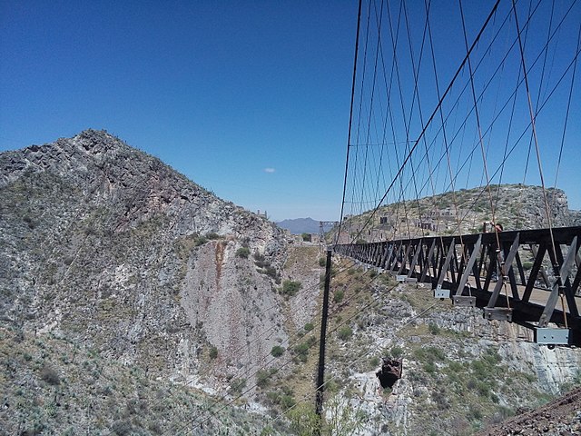 Puente De Ojuela In Mexico