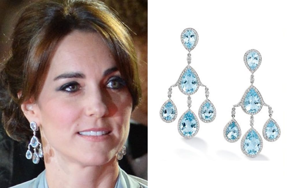 Blue Topaz Earrings