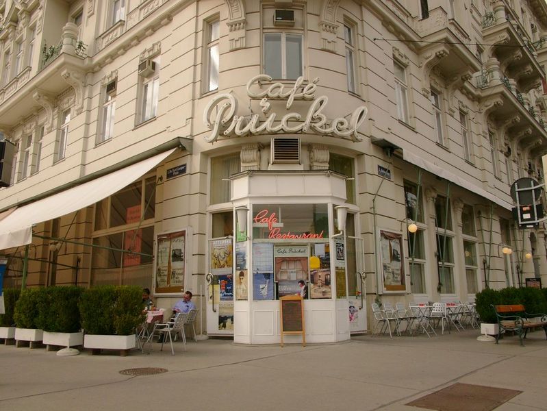Cafe Prückel, Vienna, Austria