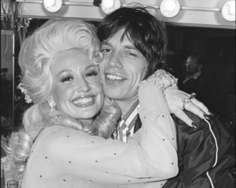 Mick Jagger And Dolly Parton