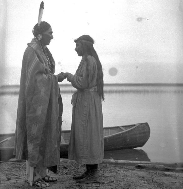 A Couple Near The Waterhen River